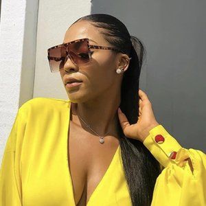 **MOTHER'S DAY SPECIAL**($5.00)/Women Big Rectangle Frame Oversized Shades